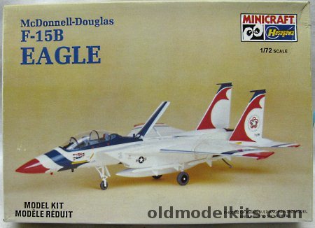 Hasegawa 1/72 McDonnell-Douglas F-15B Eagle - 1776 Bicentennial Scheme, 1160 plastic model kit